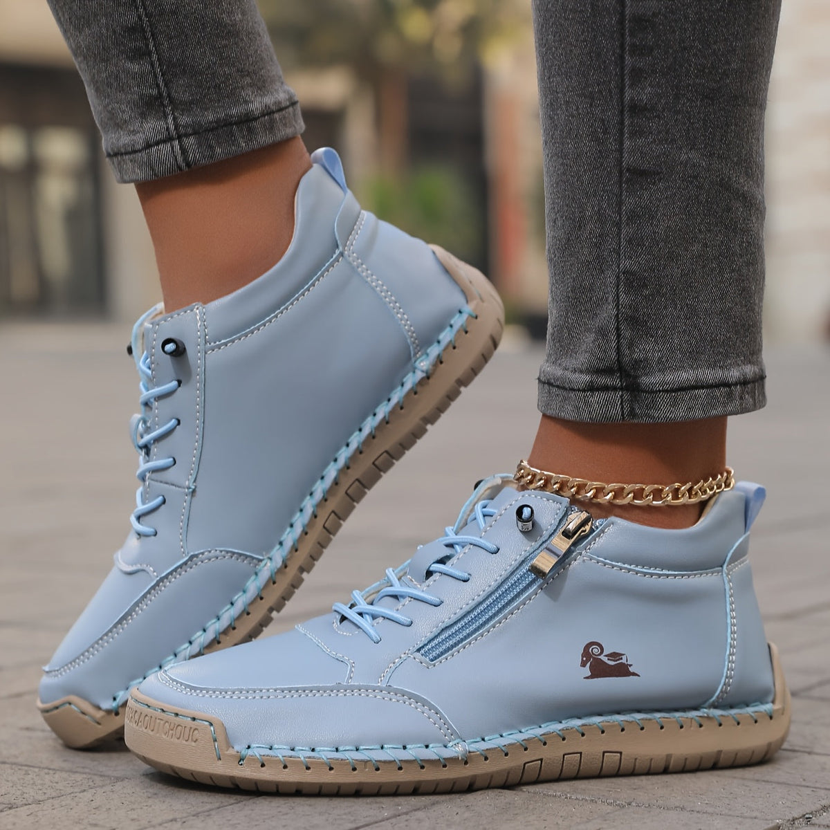 Helena | Orthopedic Zip-Up Footwear