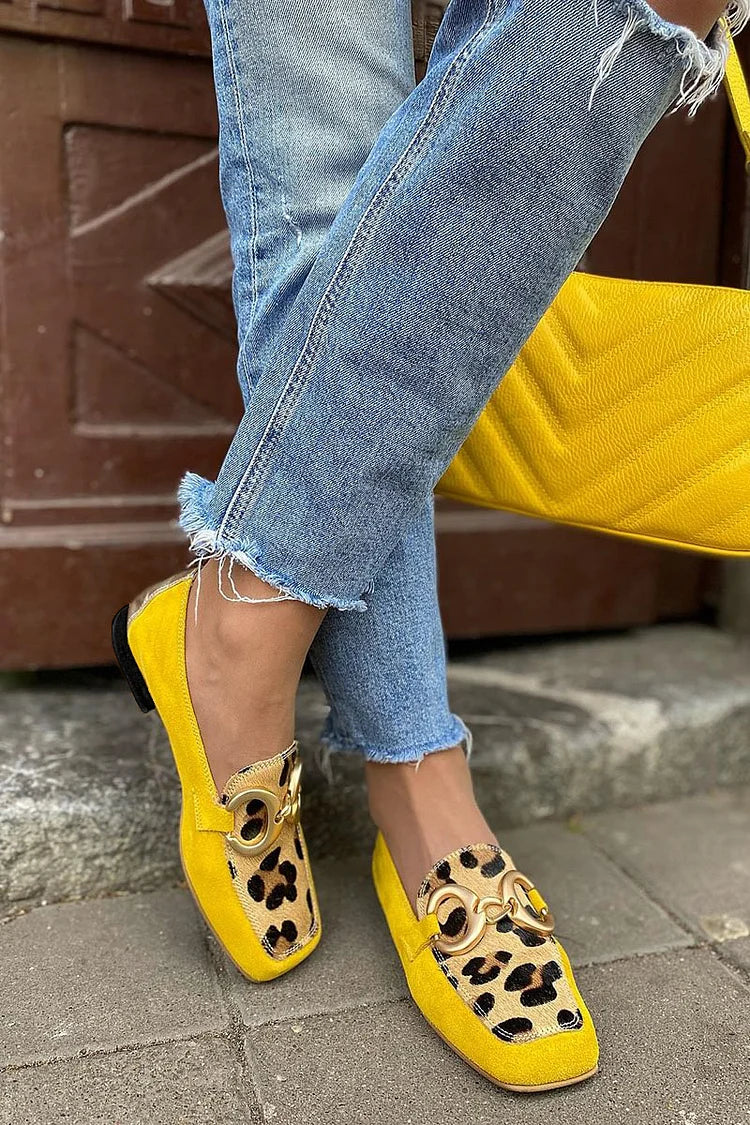 Teresa | Animal Print Loafers