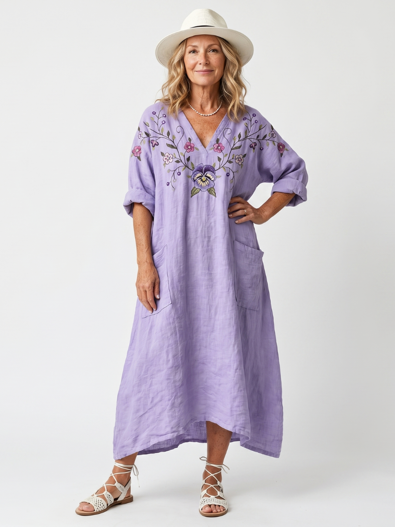 Tanya | Floral Midi Dress