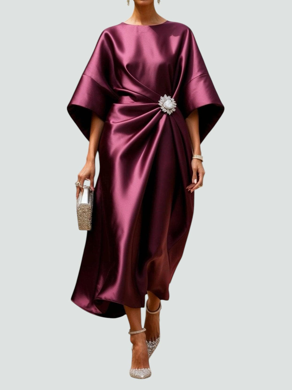 Elena | Satin for a Grand Evening