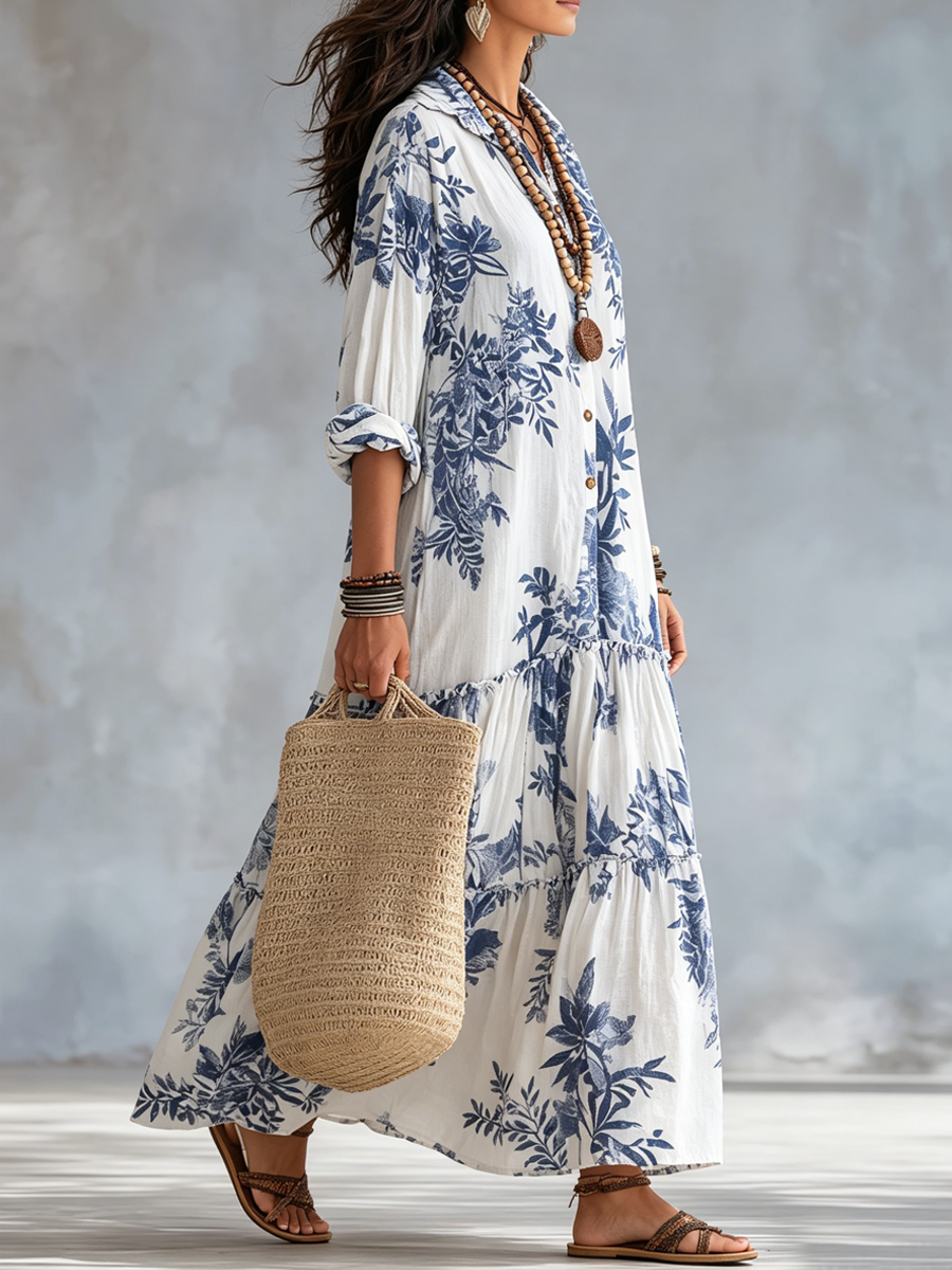 Dahlia | Bohemian Maxi Dress