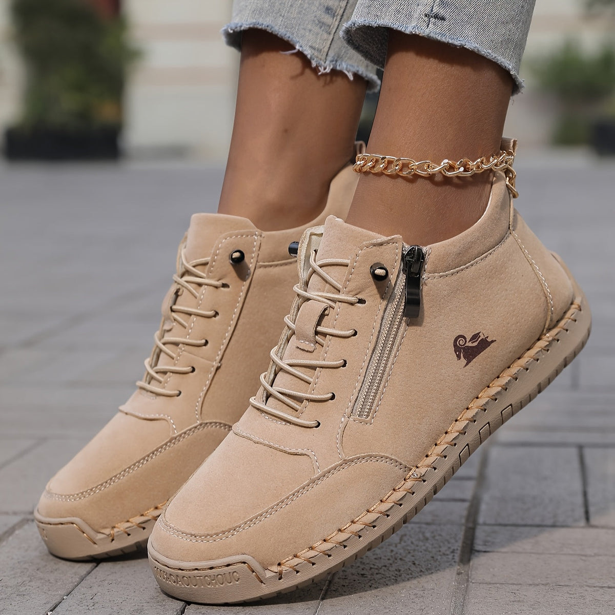 Helena | Orthopedic Zip-Up Footwear