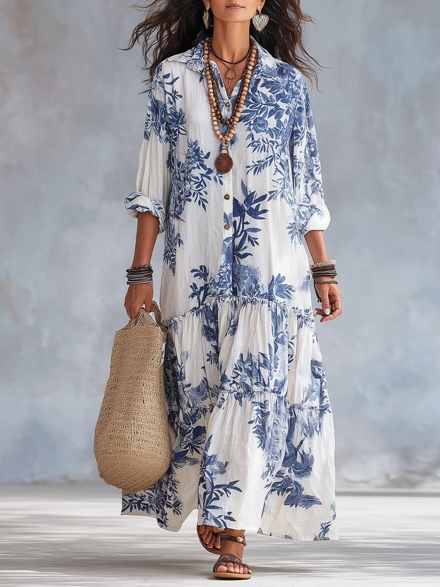 Dahlia | Bohemian Maxi Dress