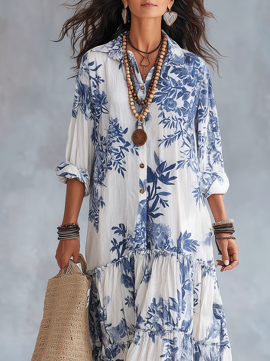Dahlia | Bohemian Maxi Dress