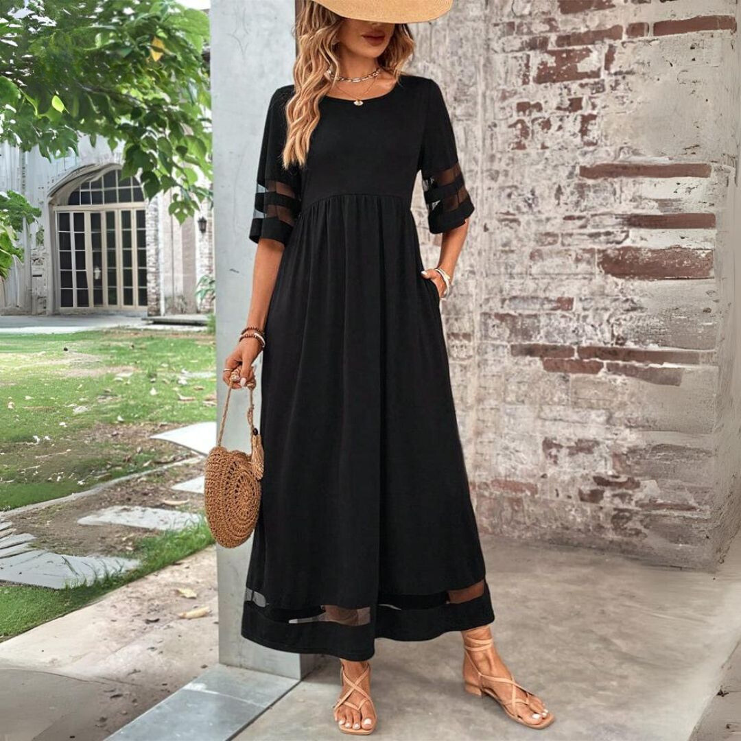 Aubrey | Flattering Midi Dress
