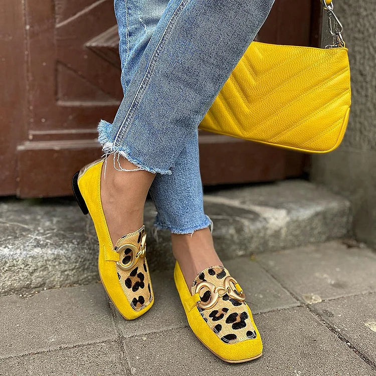 Teresa | Animal Print Loafers
