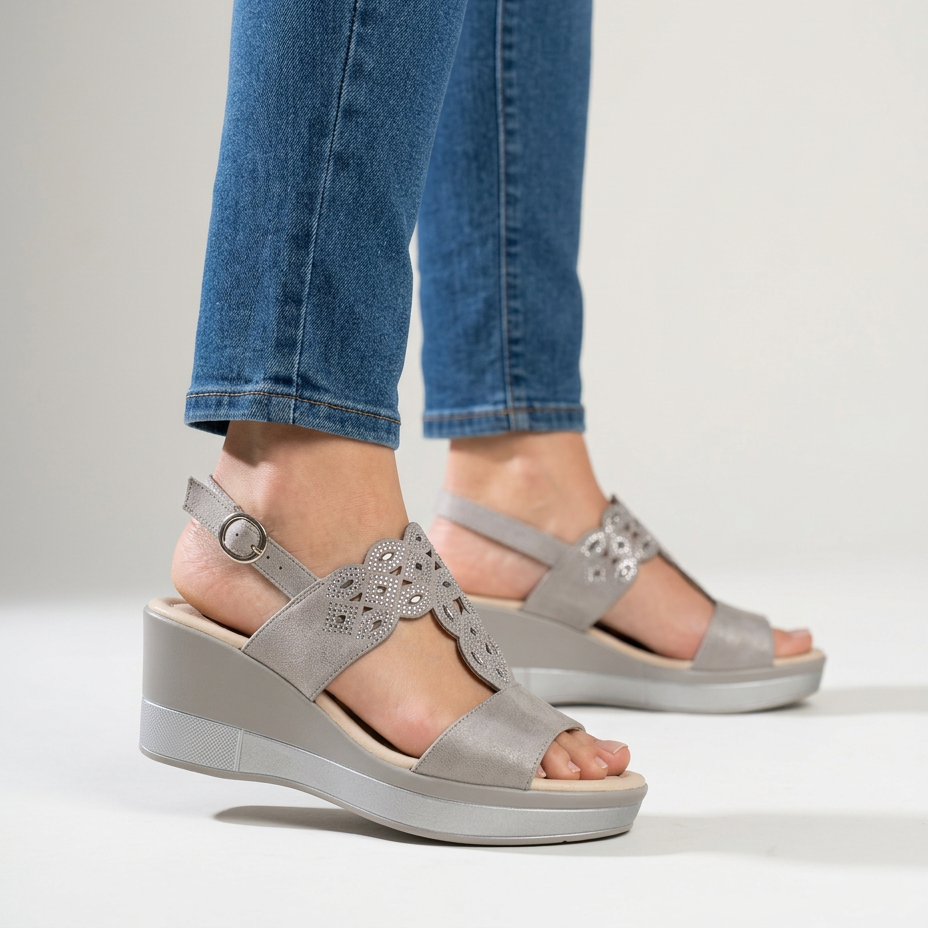 Olivia | Comfort Wedge Sandals