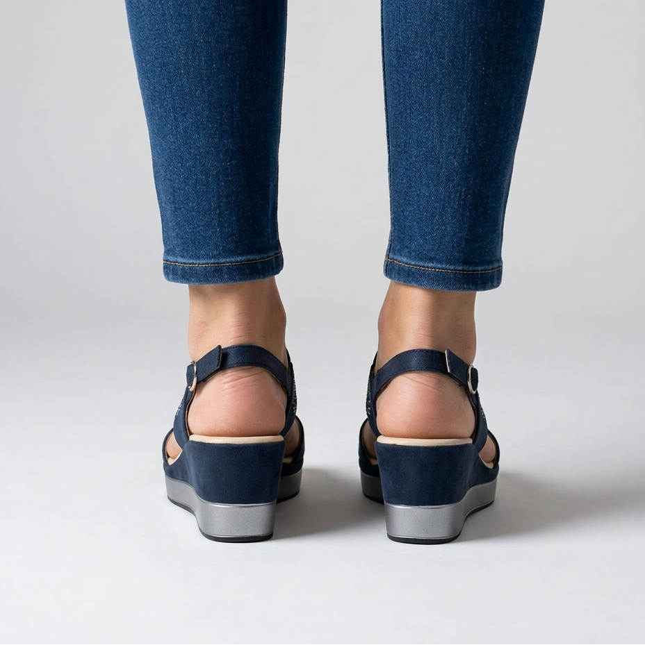 Olivia | Comfort Wedge Sandals