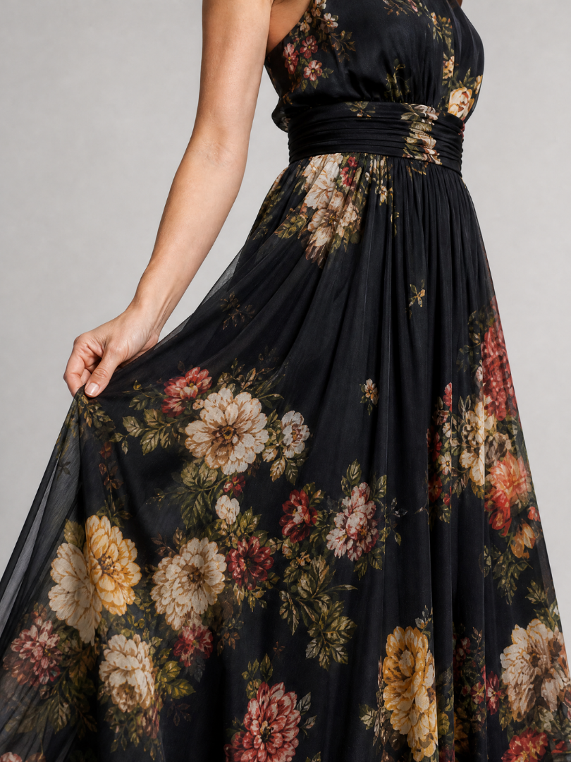 Mitchell | Halter Neck Midi Dress