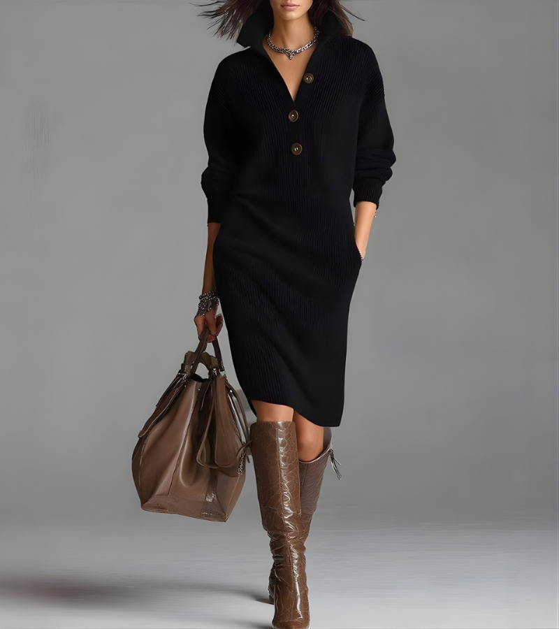 Madalyn | Elegant Knit Dress