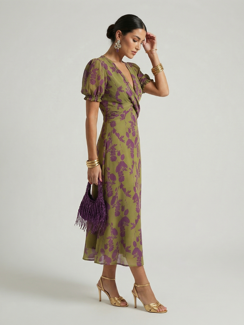 Marnie |  Floral Midi Dress