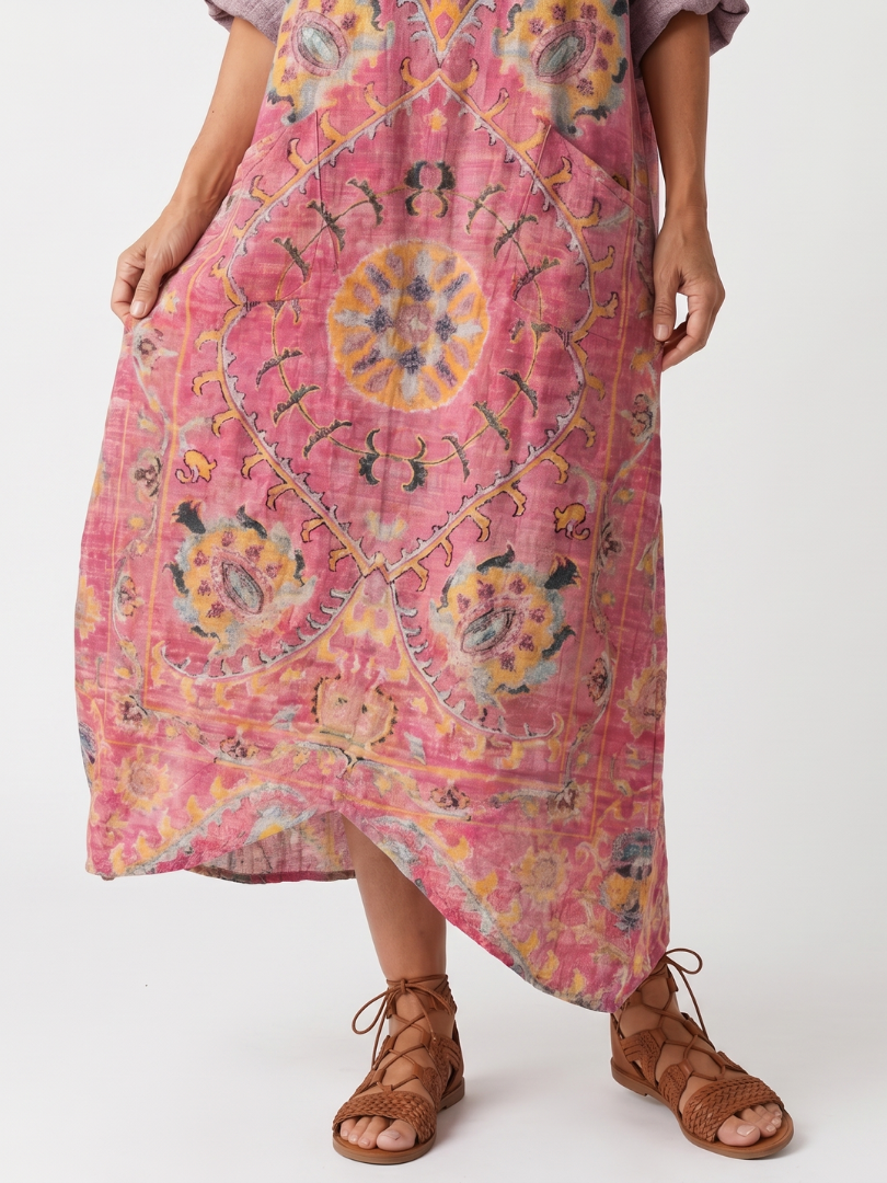 Tilda | Printed Midi Dress