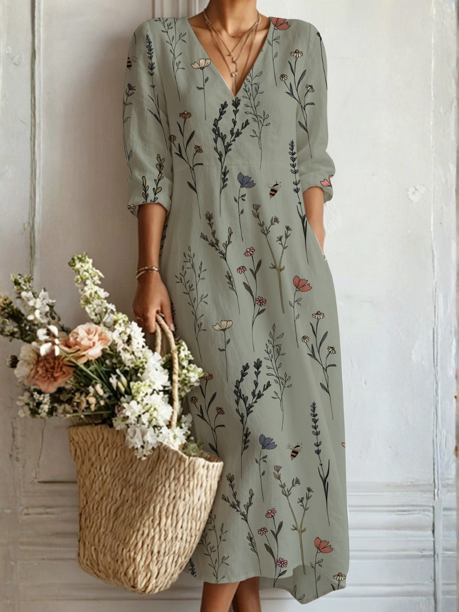 Emily | Bohemian Long Dress