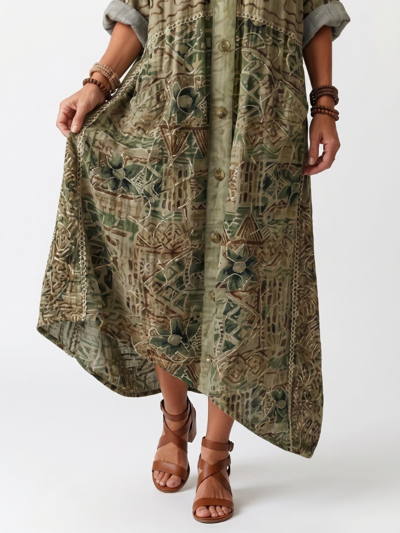 Aleta | Pocket Midi Dress