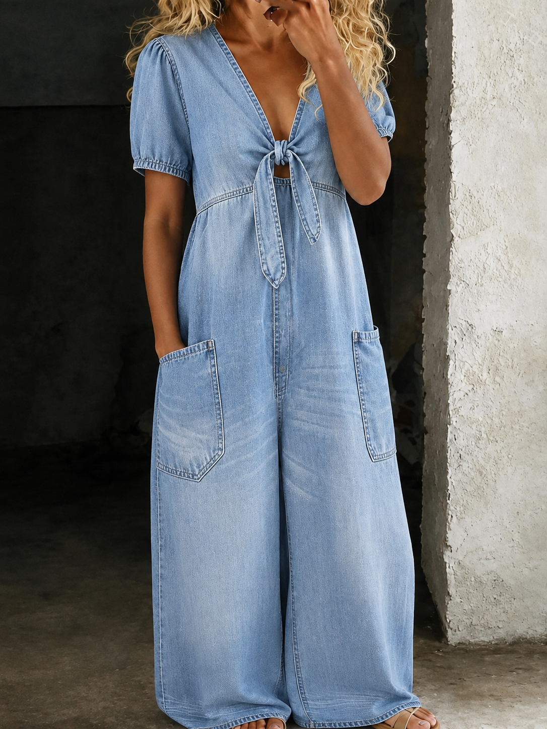Maya | Short Sleeve Jumpsuit