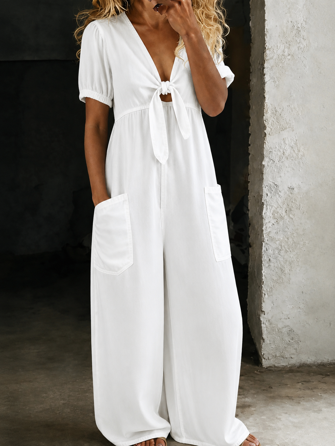 Maya | Short Sleeve Jumpsuit