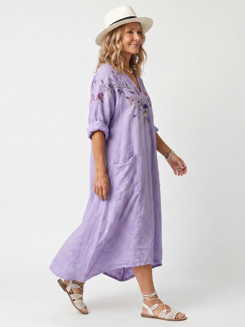 Tanya | Floral Midi Dress