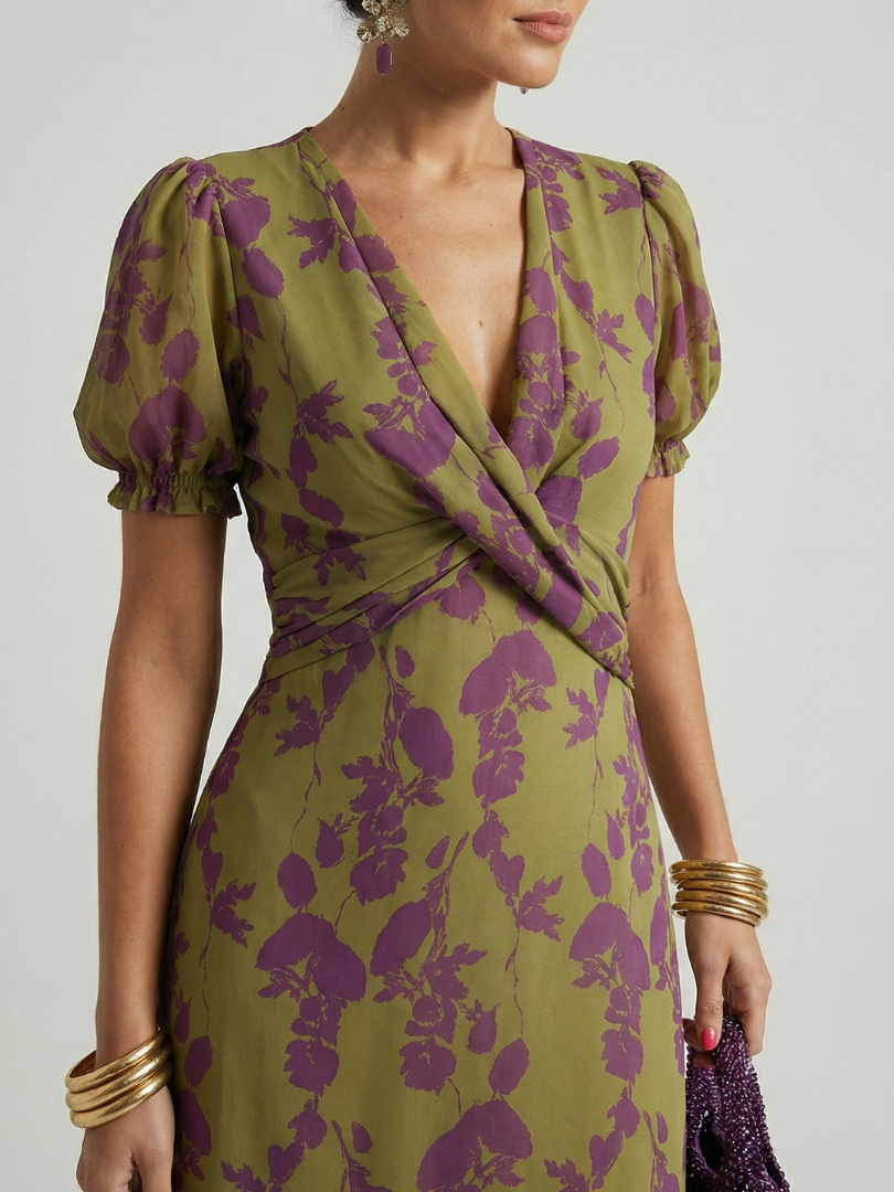 Marnie |  Floral Midi Dress