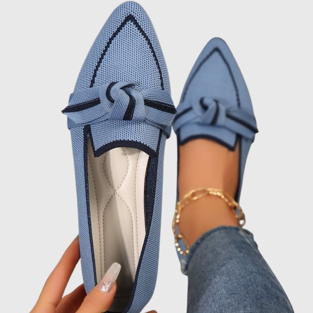 Milena | Cozy Knotted Loafers