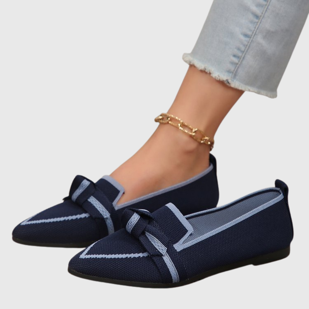 Milena | Cozy Knotted Loafers