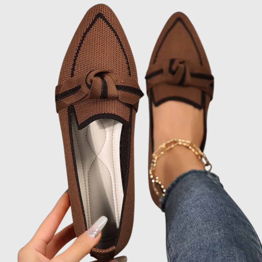 Milena | Cozy Knotted Loafers