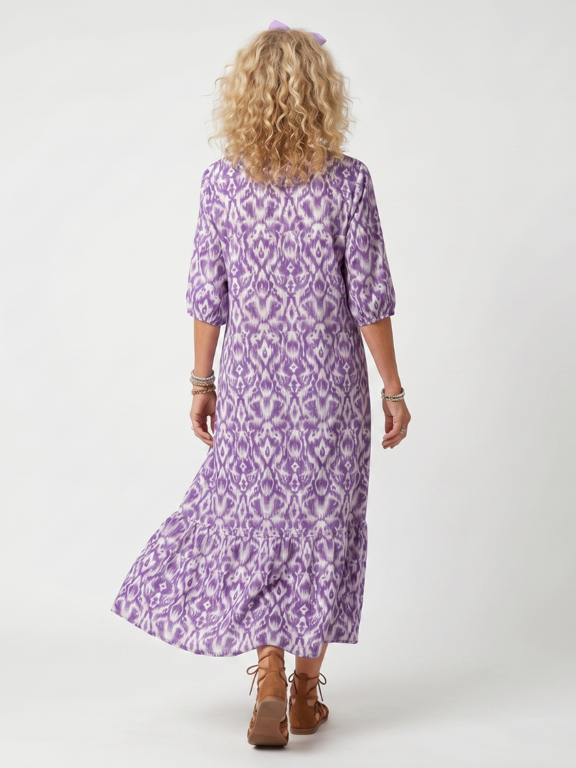 Penelope | Printed Midi Dress