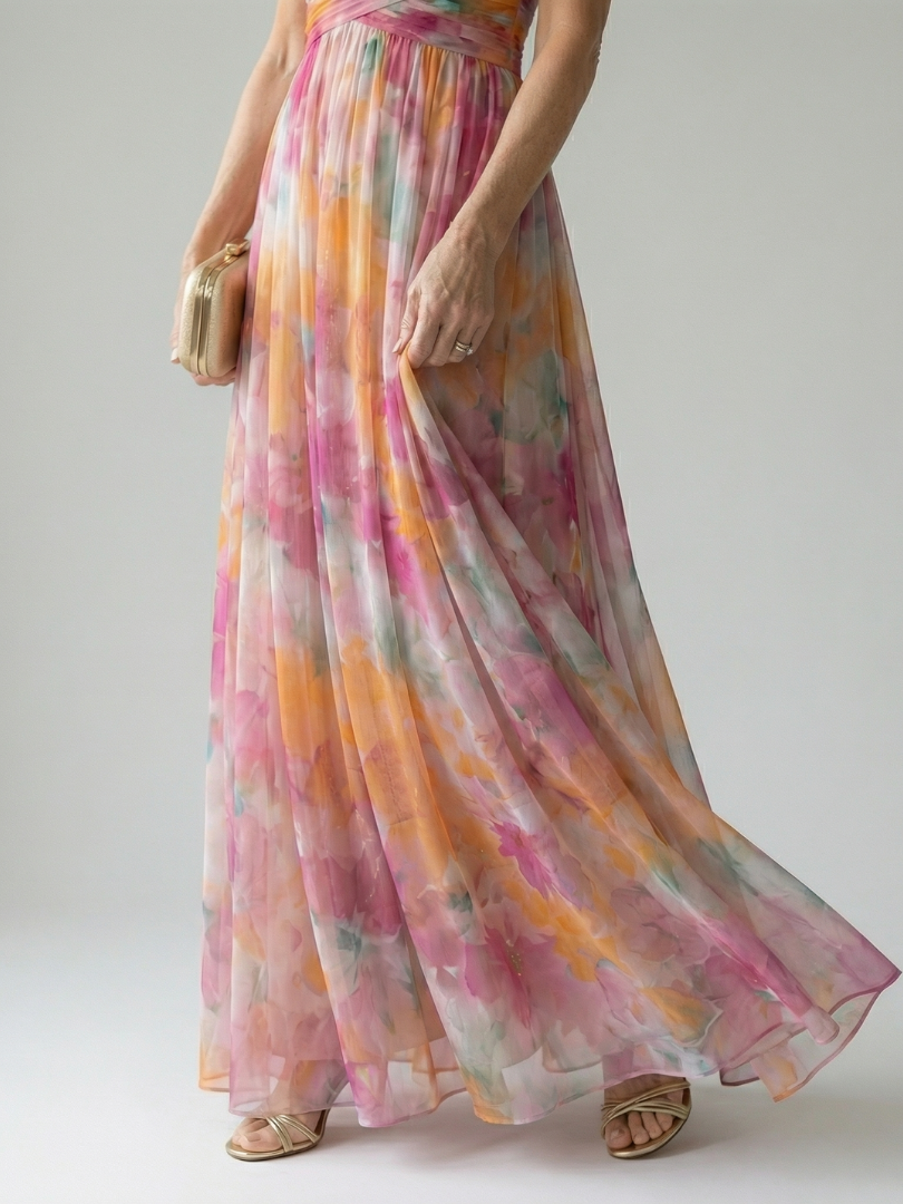Liezel | Soft Wrap Maxi Dress
