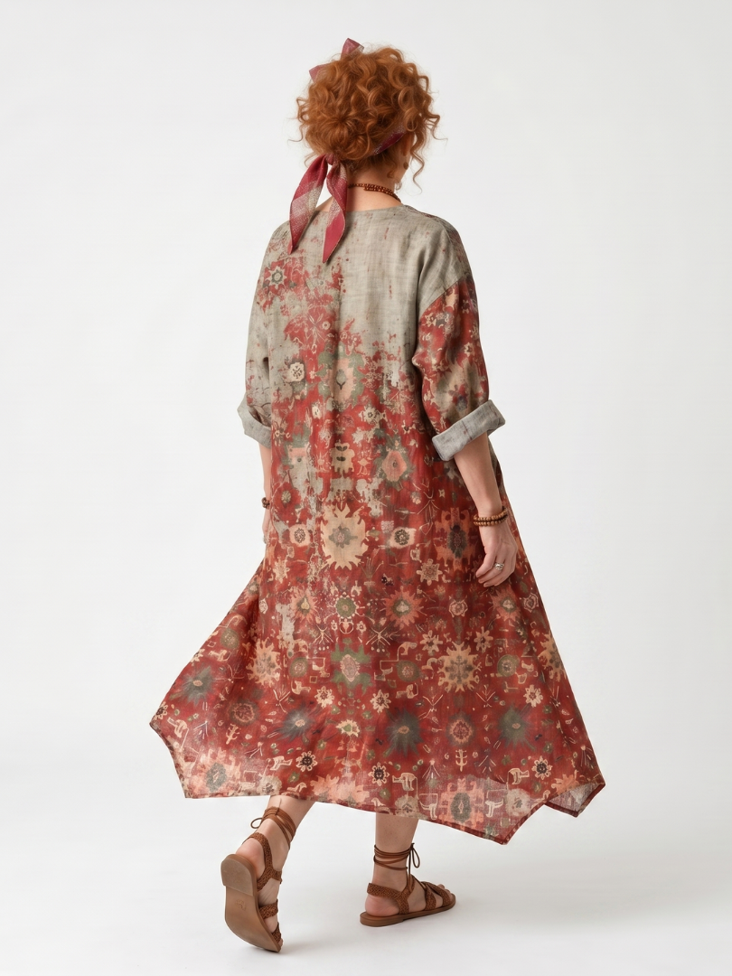 Saffron | Pocket Midi Dress