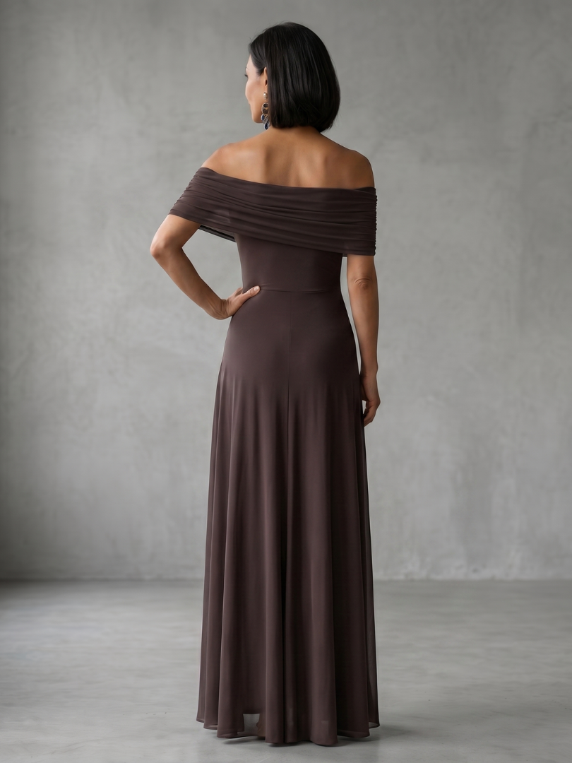 June | Off Shoulder Midi Dress