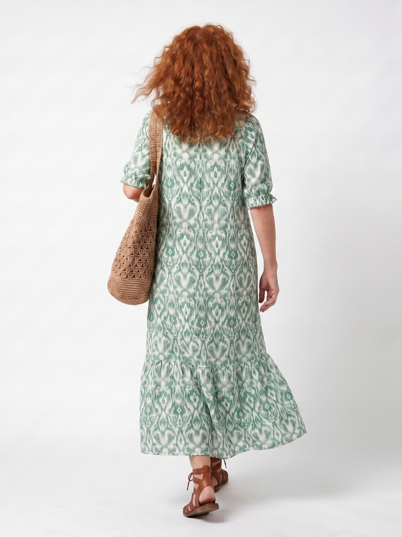 Ilara | V Neck Midi Dress