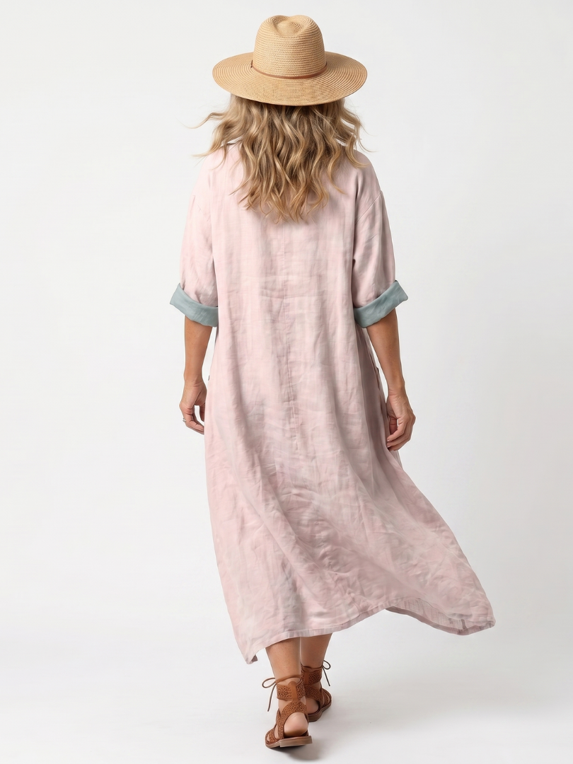 Kenza | V-neck Midi Dress