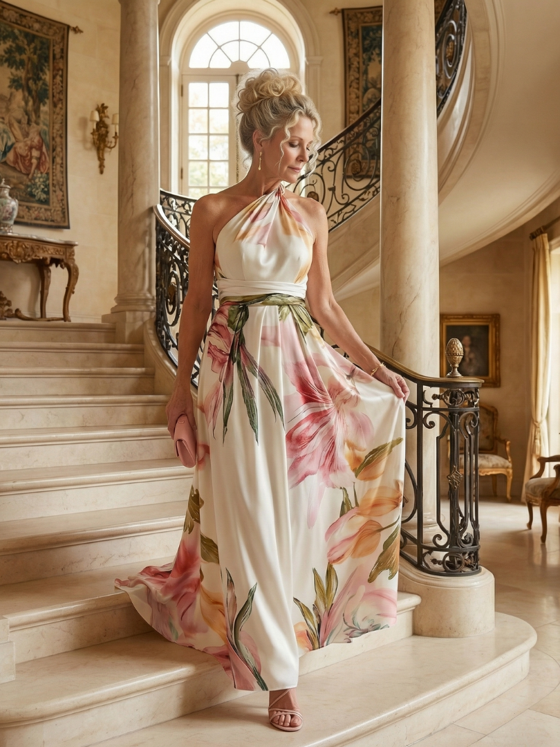 Aimie | Floral Maxi Dress