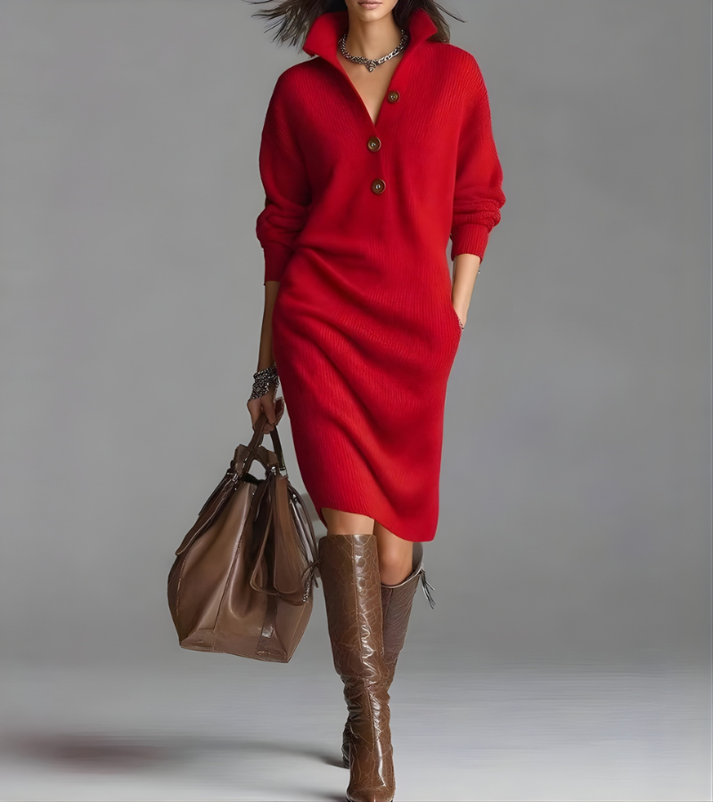 Madalyn | Elegant Knit Dress