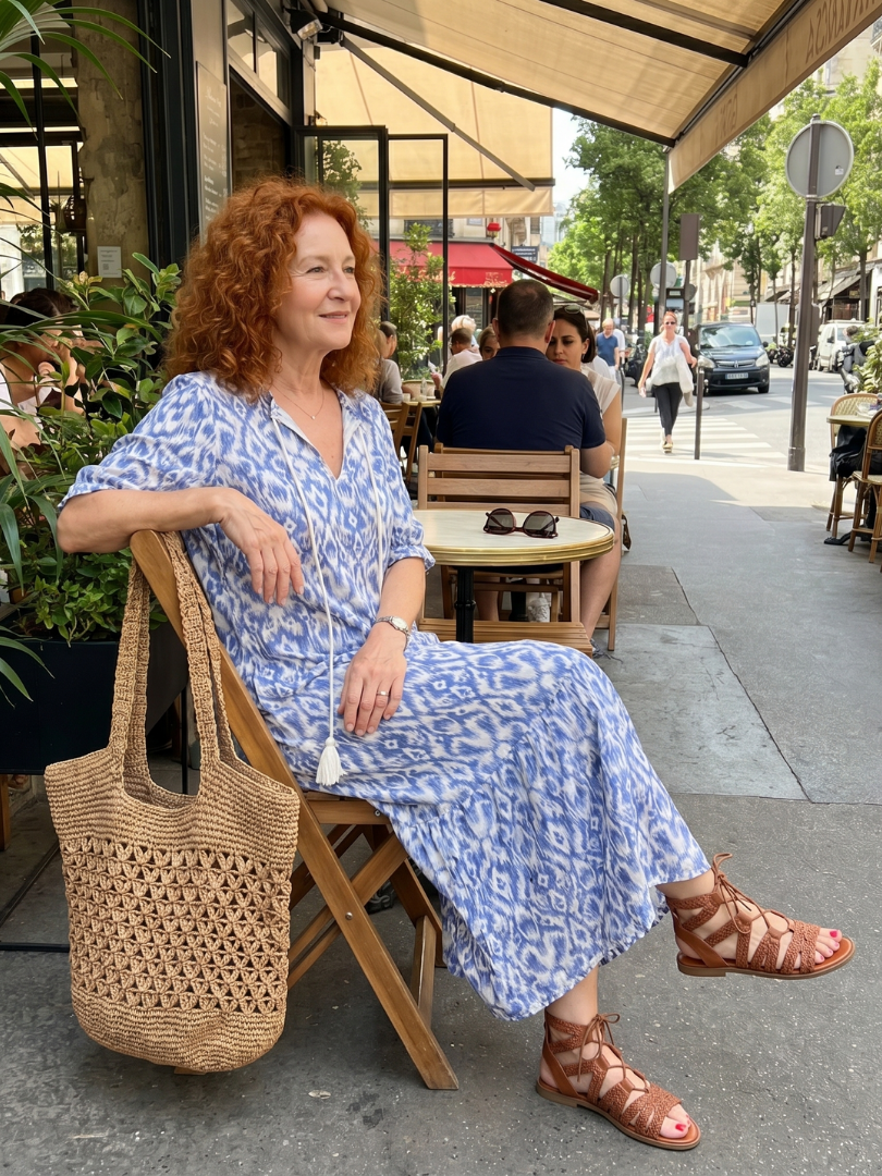 Ottoline | Printed Midi Dress