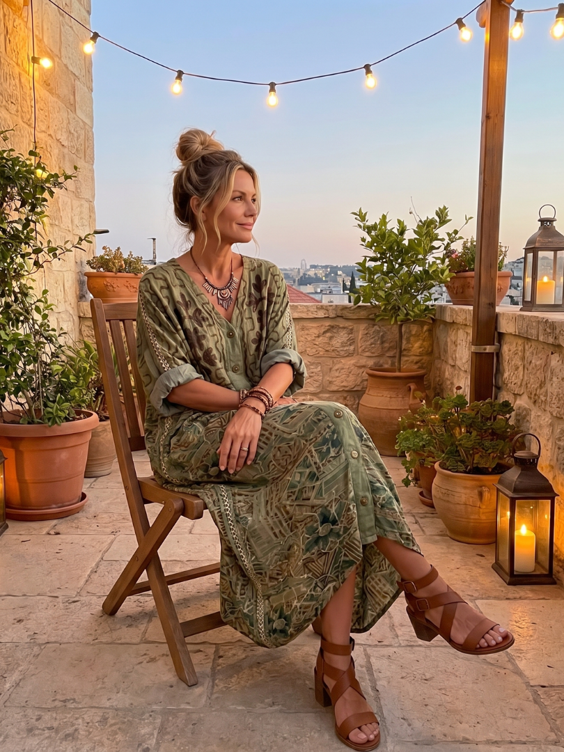 Aleta | Pocket Midi Dress
