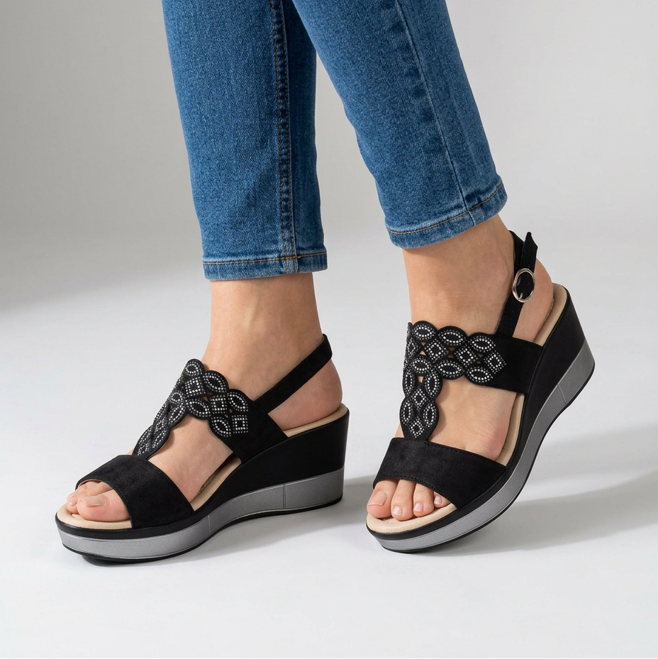 Olivia | Comfort Wedge Sandals
