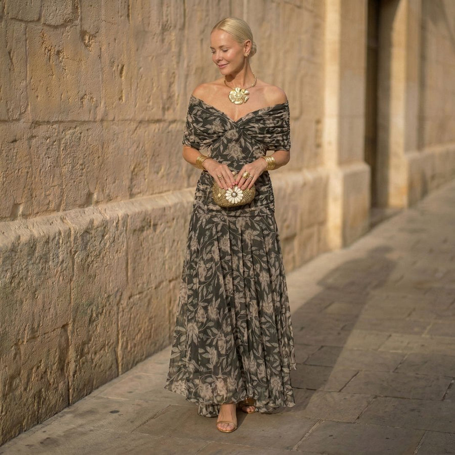 Madison | Chic Floral Elegance Dress
