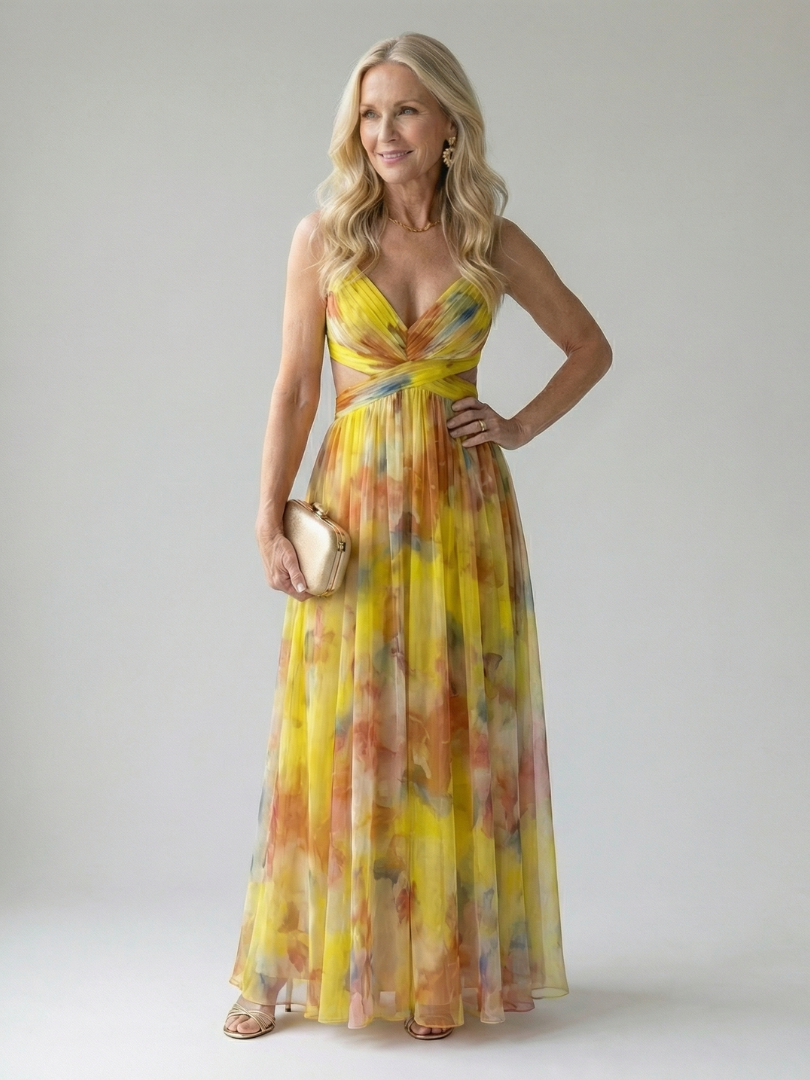 Liezel | Soft Wrap Maxi Dress