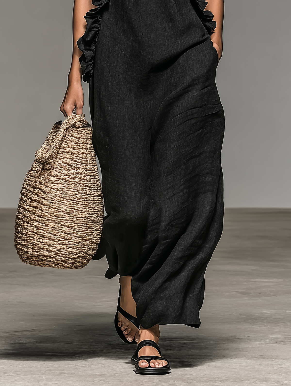 Fedra | Sleeveless Maxi Dress