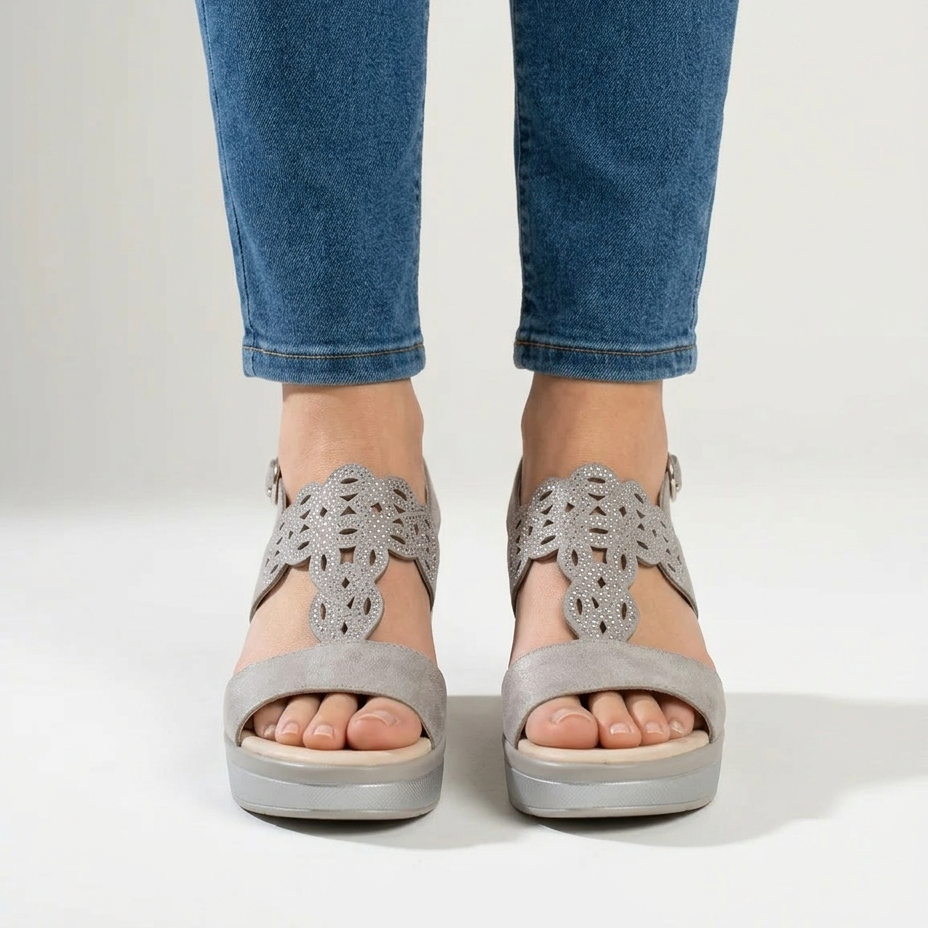 Olivia | Comfort Wedge Sandals