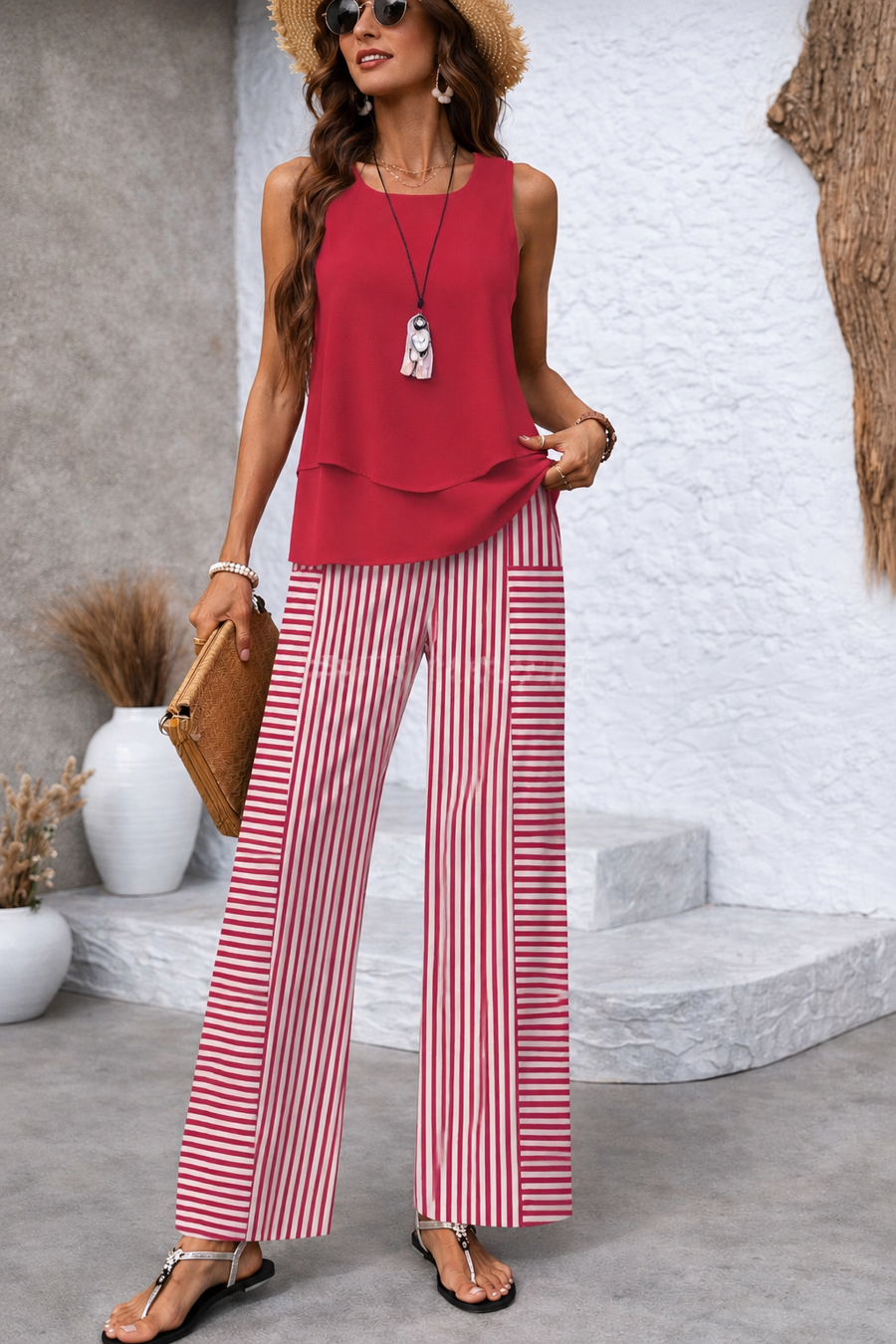 Roxanne | Comfort Striped Set
