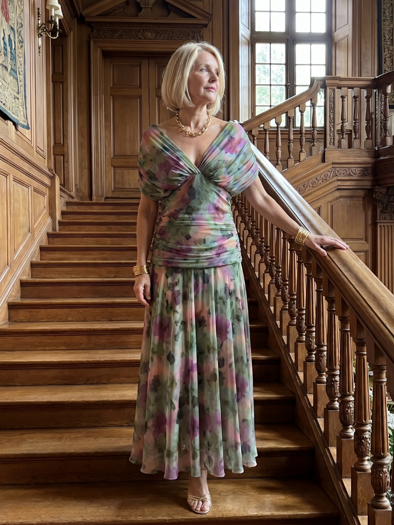 Abigail | Off-Shoulder Midi Dress