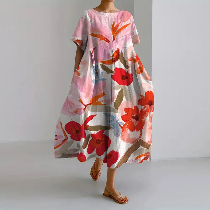Rosanna Floral Print Summer Dress