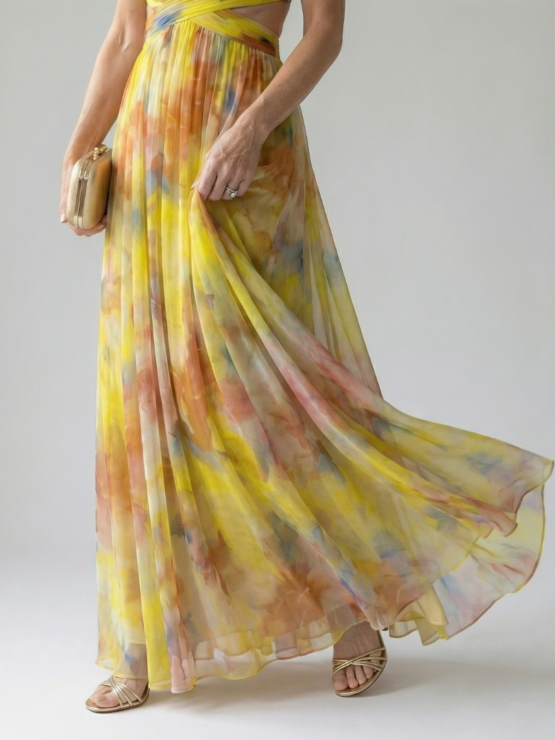 Liezel | Soft Wrap Maxi Dress