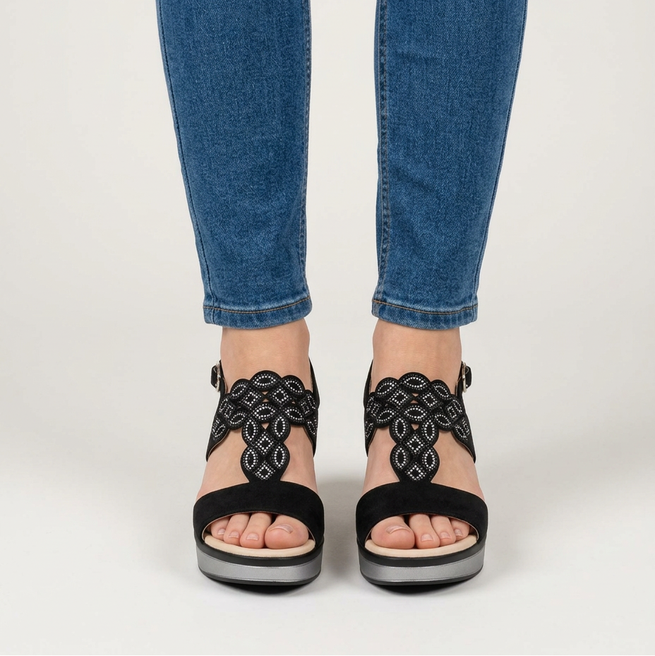 Olivia | Comfort Wedge Sandals