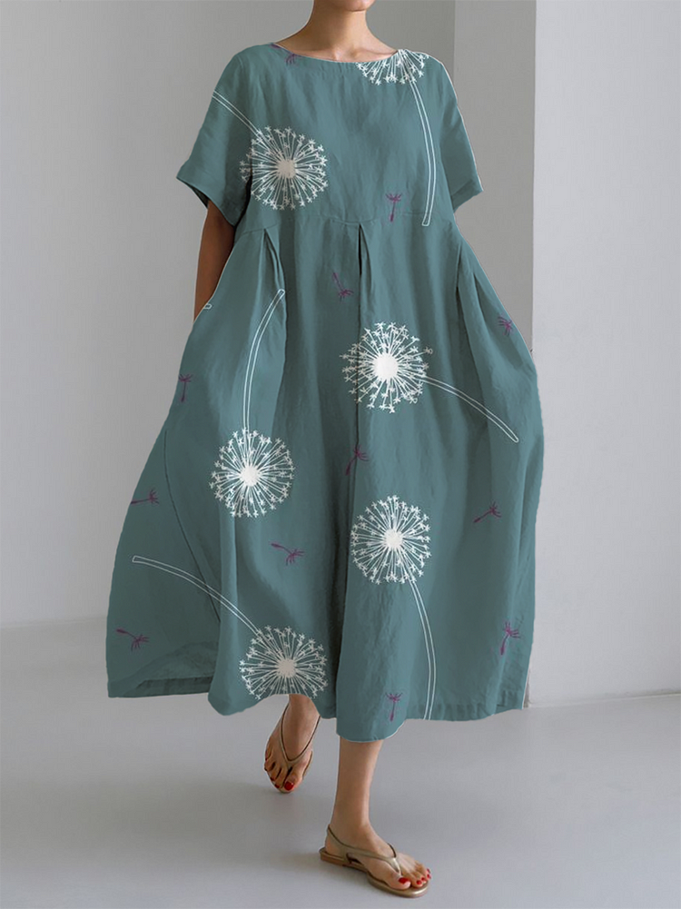 Gabby Floral Print Summer Dress