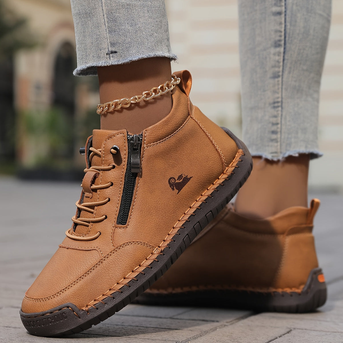 Helena | Orthopedic Zip-Up Footwear