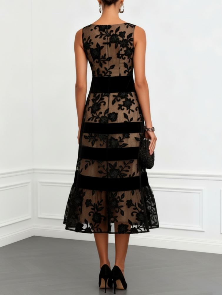 Scarlett | Sleeveless Midi Dress