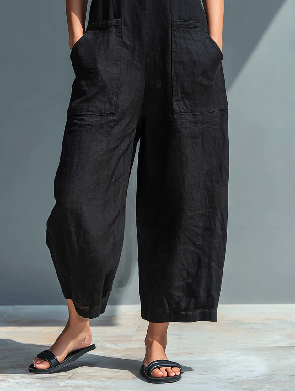 Madison | Sleeveless Minimalist Jumpsuit