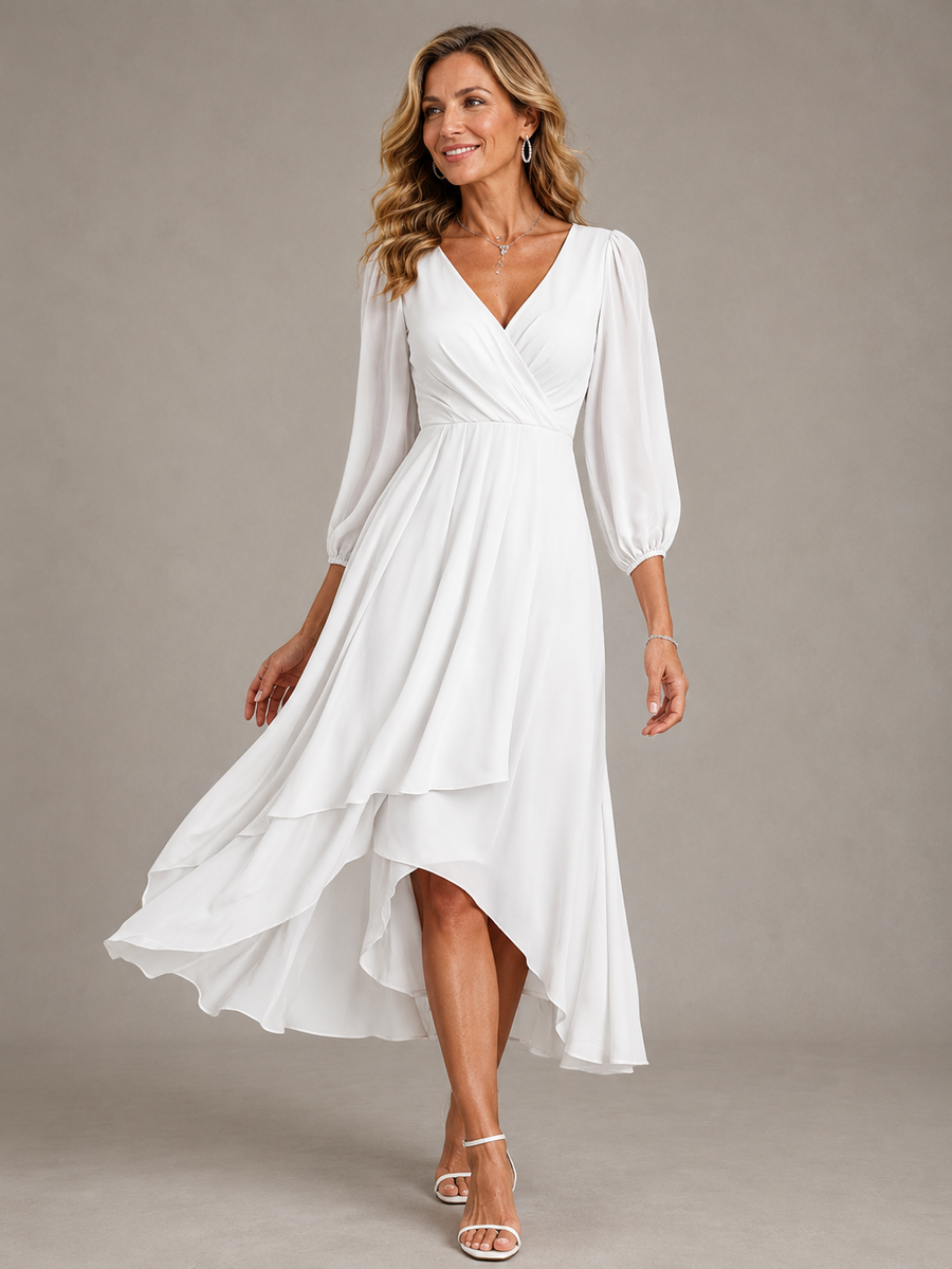 Mia | V-neck Long Dress